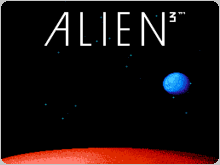 Alien 3 Title Screen