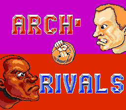 Arch Rivals Title Screen