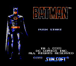 Batman Title Screen