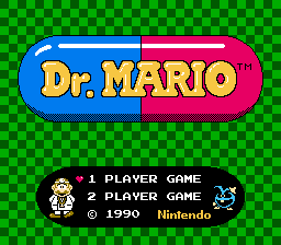 Dr Mario Title Screen