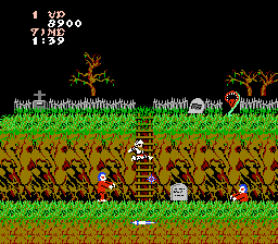 Ghosts 'N' Goblins Screen 1