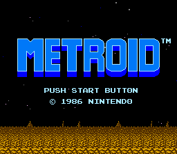 Metroid Title Screen