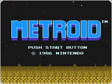 Metroid Title Screen