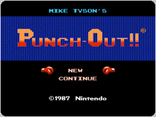 Punch-Out!! Title Screen