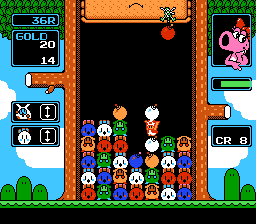 Wario's Woods Screen 1